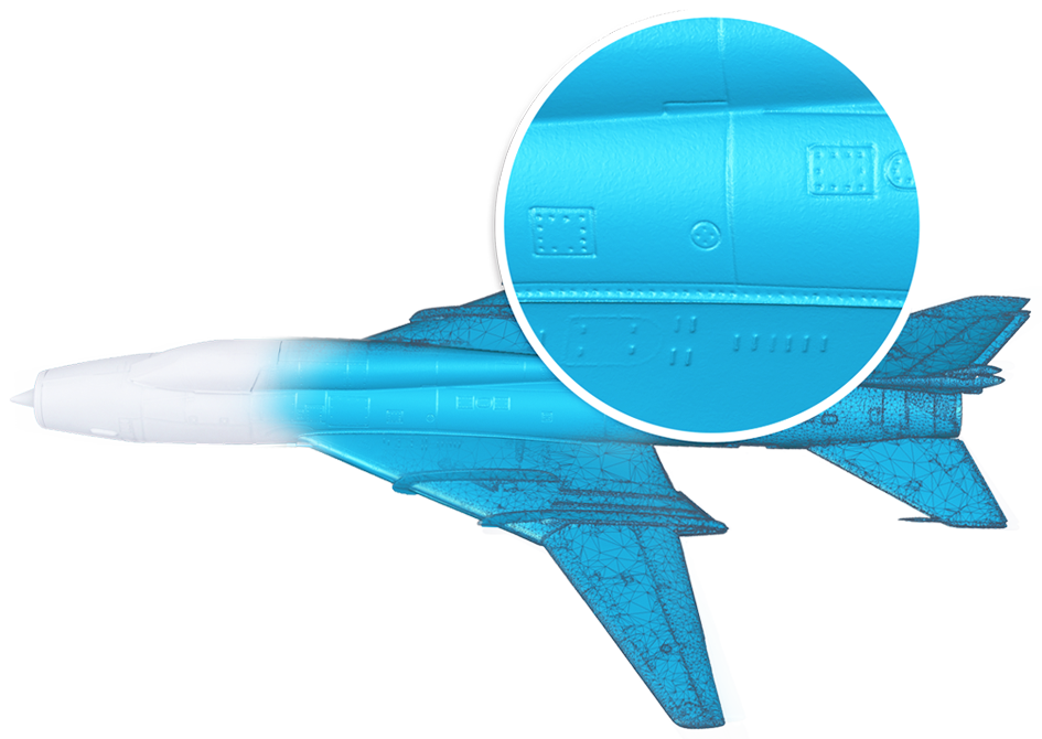 escaner 3D profesional EinScan-SP Alta precision